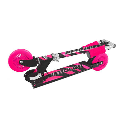 Nebulus Scooter Black With Pink Finish