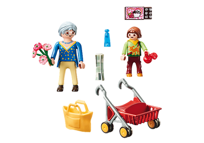Playmobil City Life 70194 Grandmother With Child