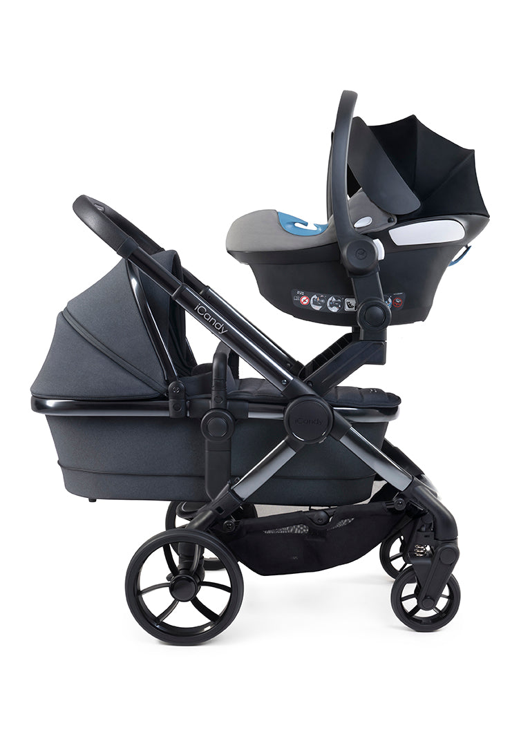 iCandy Peach 7 Twin Combo - Dark Grey