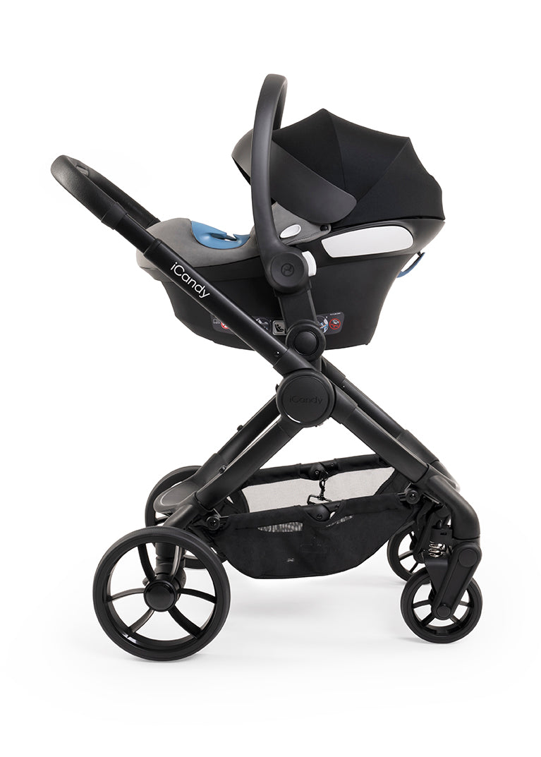 iCandy Peach 7 Pushchair and Carrycot - Black Edition