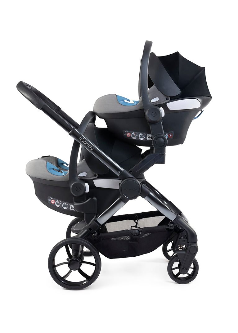 iCandy Peach 7 Twin Combo - Dark Grey