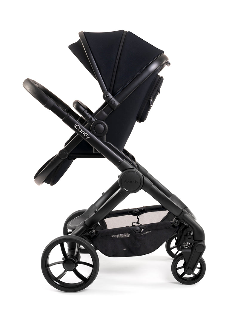 iCandy Peach 7 Pushchair and Carrycot - Black Edition