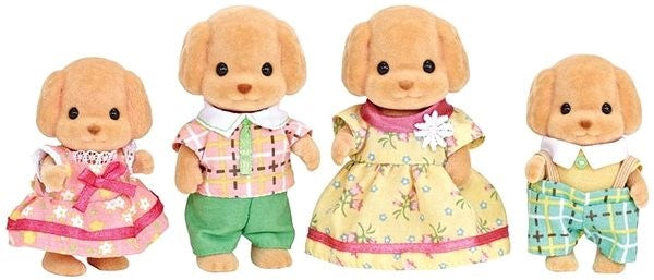 Sylvanian Families Toy Poodle Family