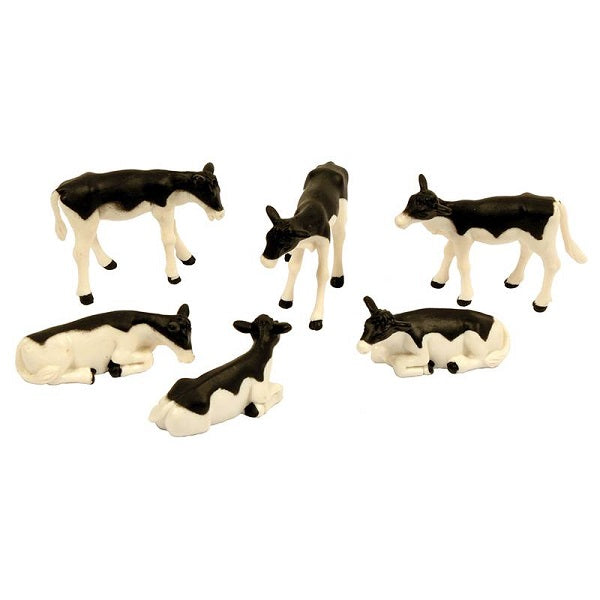 Kids Globe Farm Calves Set 6pk Lying / Standing