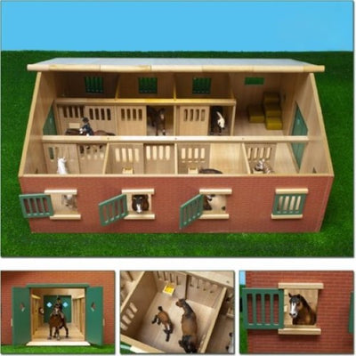 Kids Globe Large Horse Stable 1:24