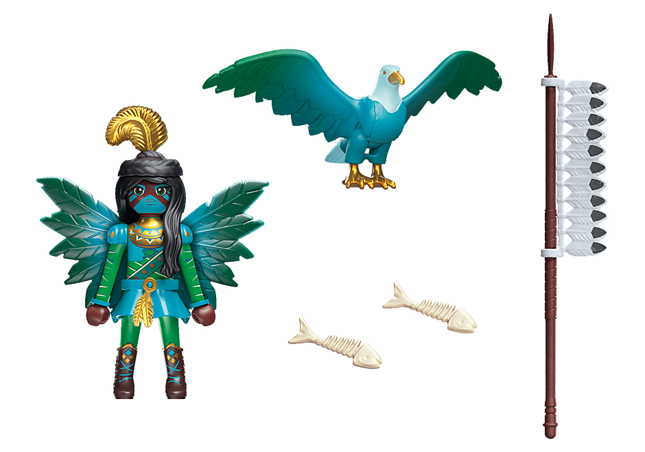 Playmobil Adventures Of Ayuma 70802 Knight Fairy With Soul Animal