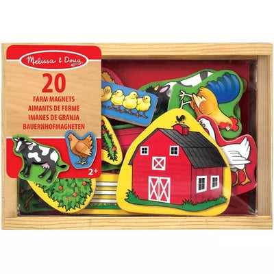 Melissa & Doug Farm Magnets 20pc Set