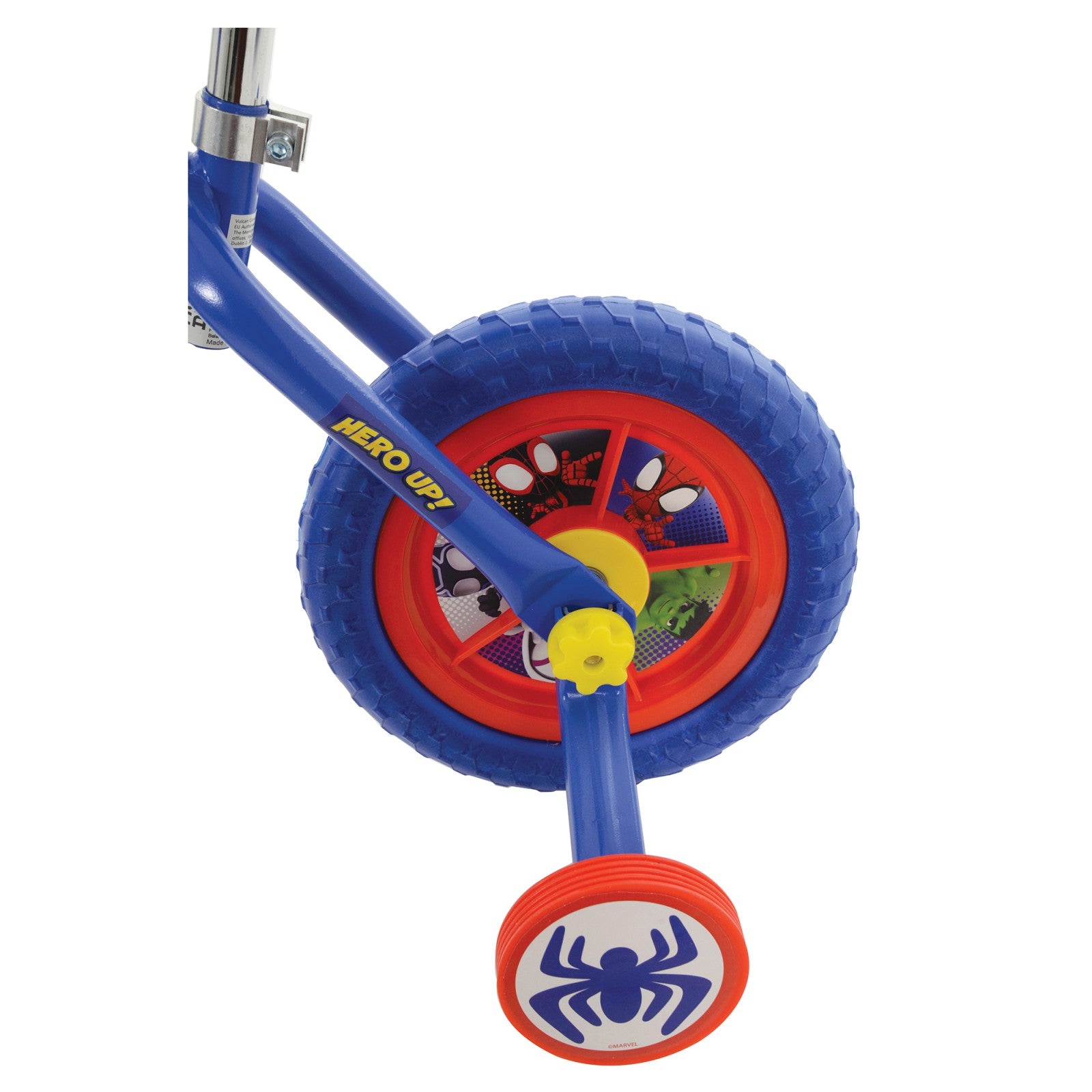 SpiderMan Spidey And His Amazing Friends 10" 2 In 1 Training Bike