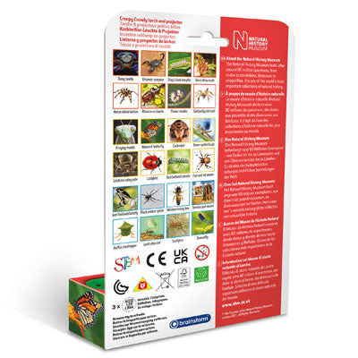 Natural History Museum Creepy Crawly Torch And Projector