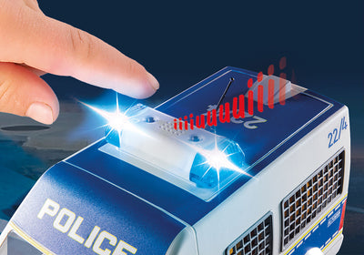 Playmobil City Action Police Van With Lights And Sound