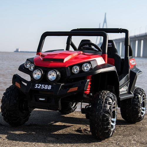 Kayto Ranch Wagon 24V 4WD Electric Ride On Red