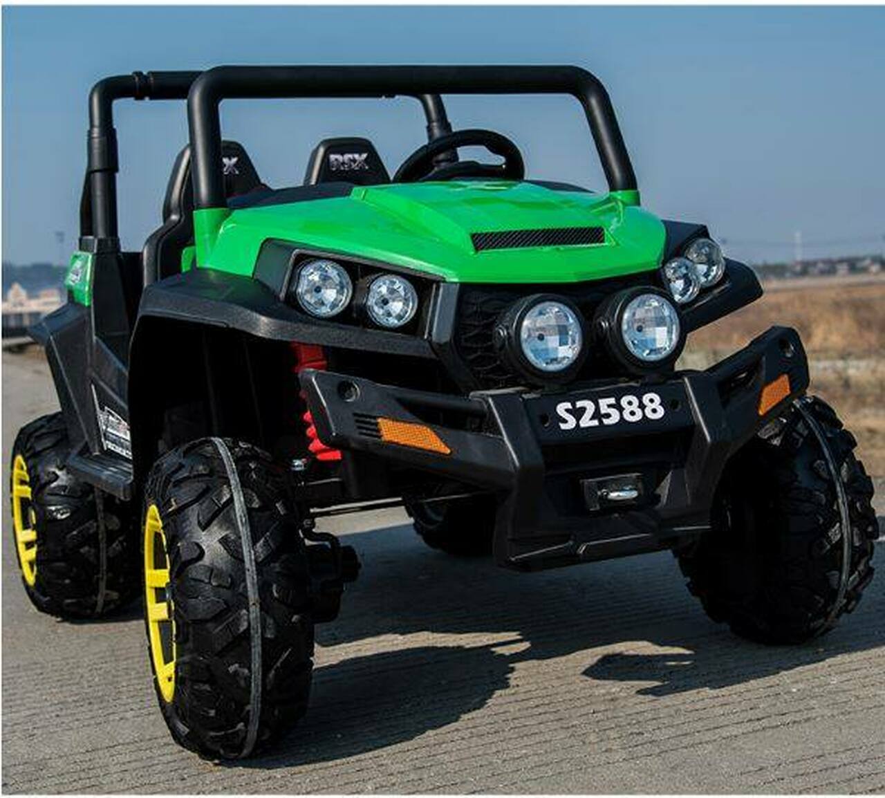 Kayto Ranch Wagon 24v 4WD Electric Ride On Green