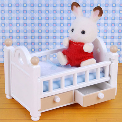Sylvanian Families Chocolate Rabbit Baby Set