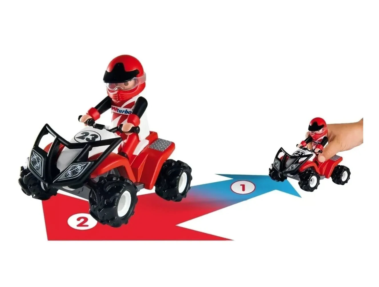 Playmobil Racing Quad Pull-Back