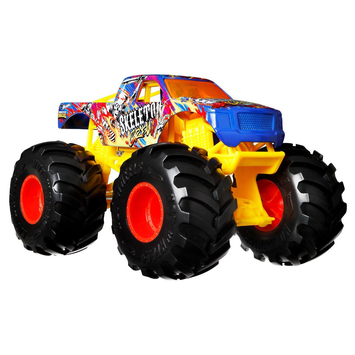 Hot Wheels Monster Trucks 1:24 Skeleton Crew