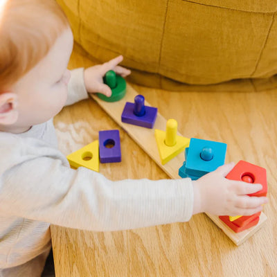 Melissa & Doug Stack And Sort Board