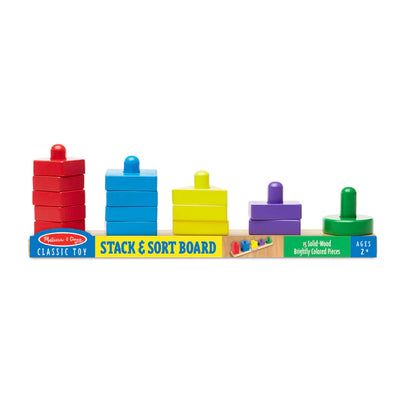 Melissa & Doug Stack And Sort Board