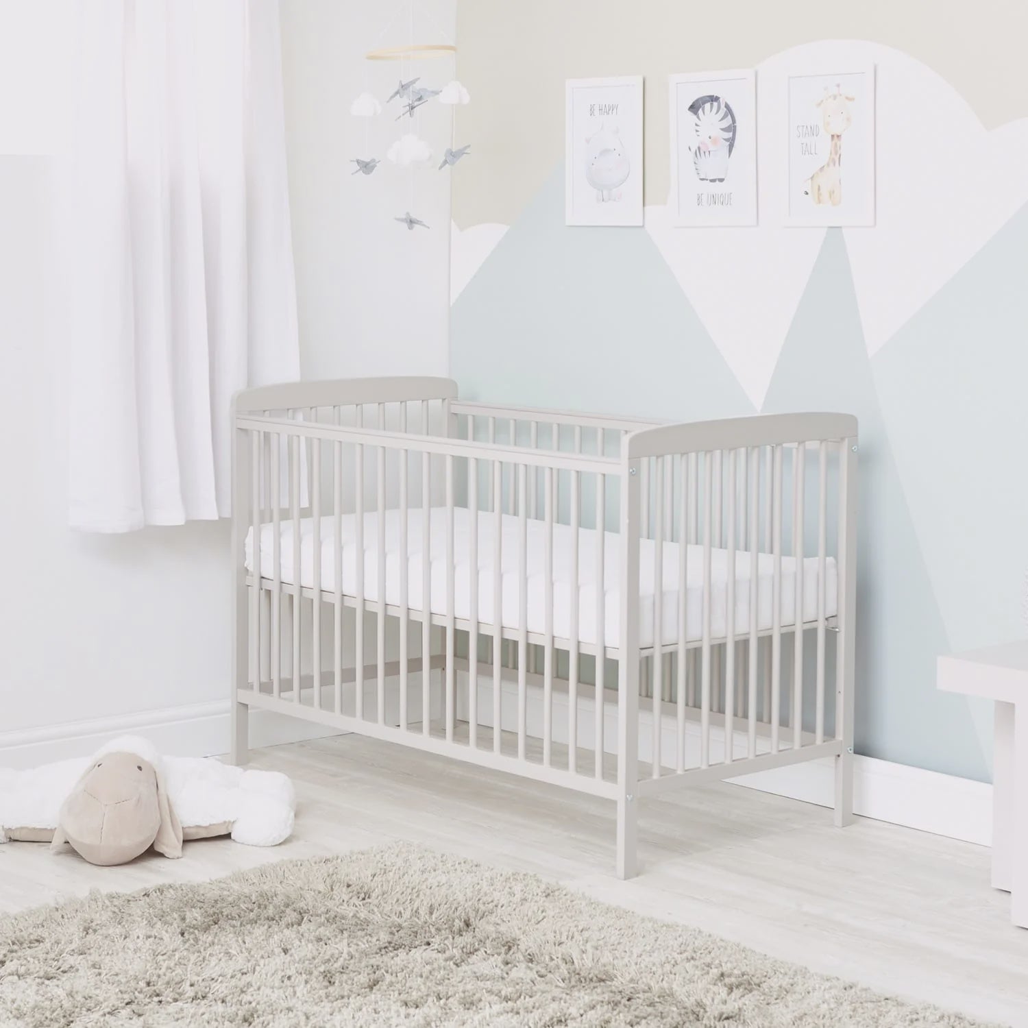 Baby Elegance Starlight Cot Grey
