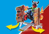 Playmobil Stunt Show 70553 Motocross With Fiery Wall