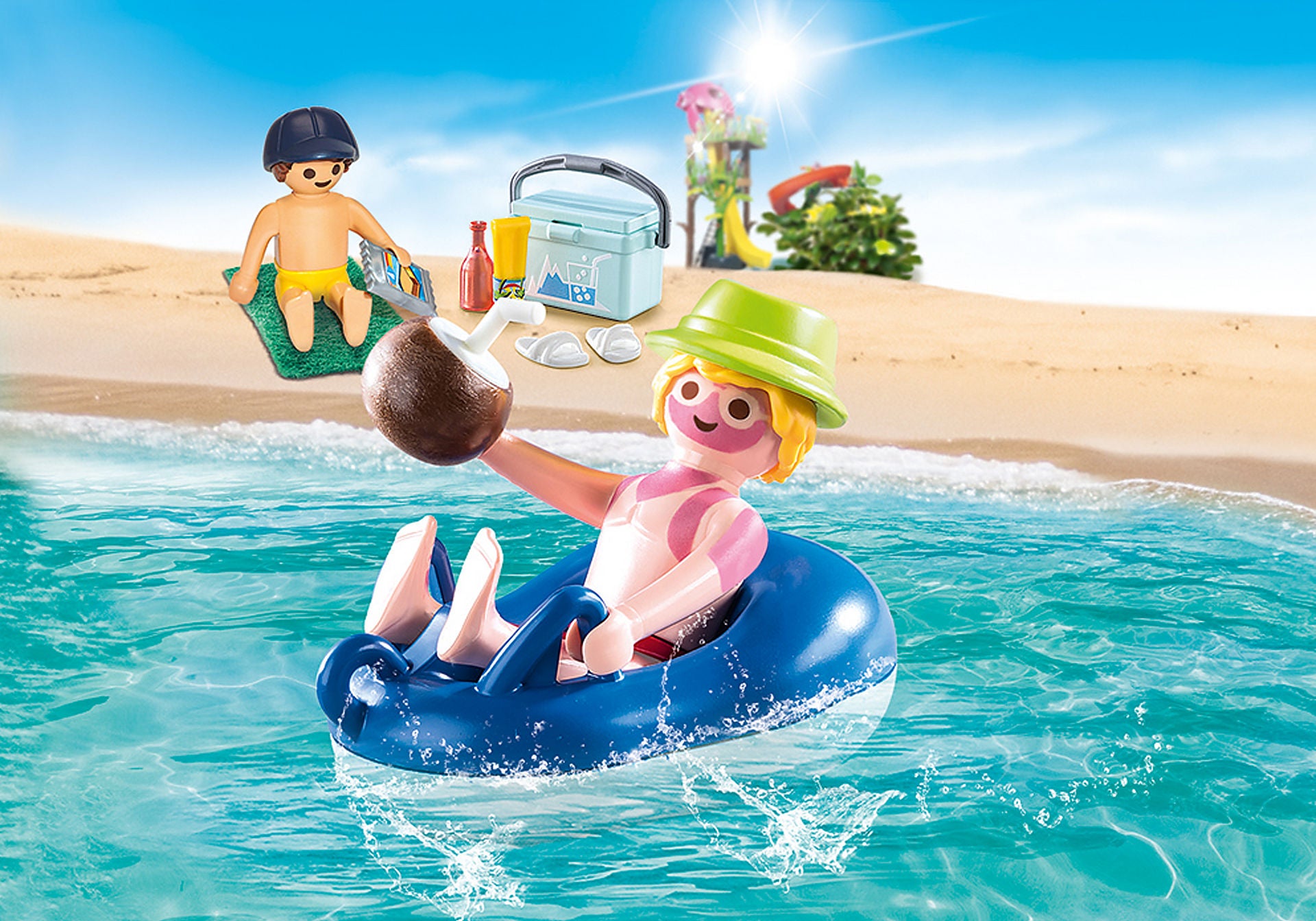 Playmobil Family Fun 70112 Sunburnt Swimmer