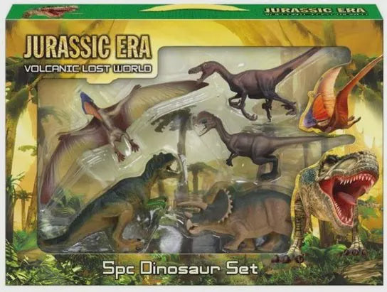 Jurassic World Volcanic Lost World 5pc Dinosaur Set