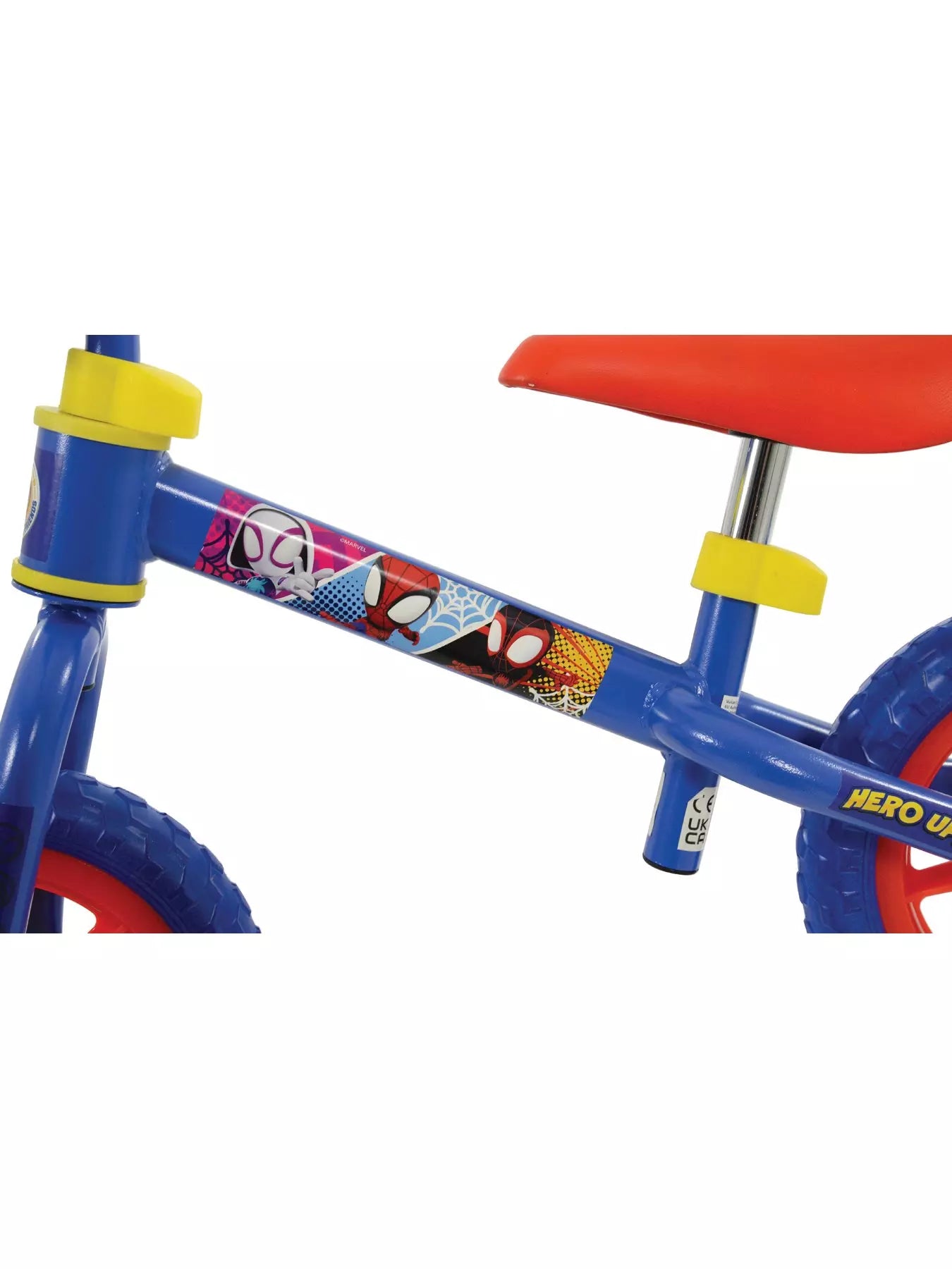 SpiderMan Spidey And His Amazing Friends 10" 2 In 1 Training Bike