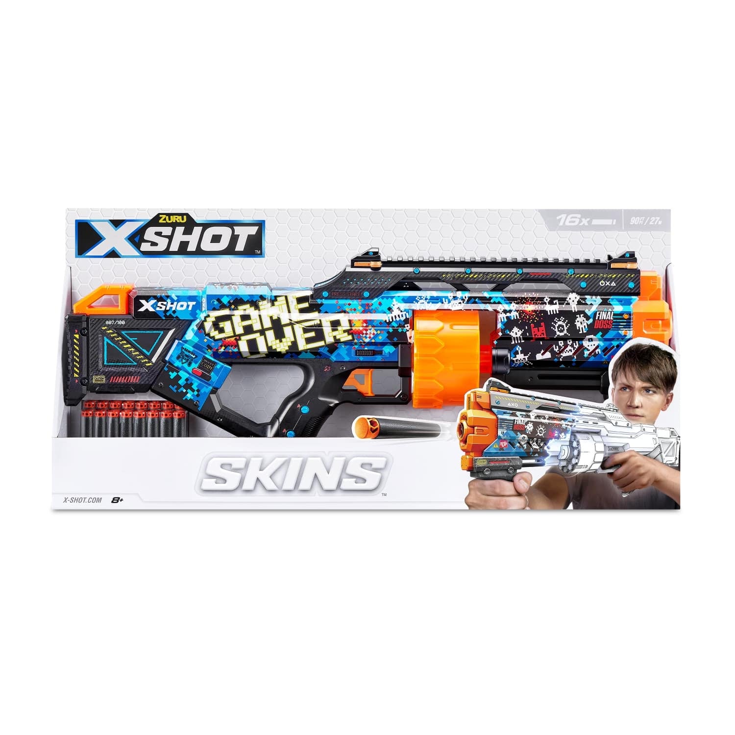 X Shots Skins Last Stand Dart Gun