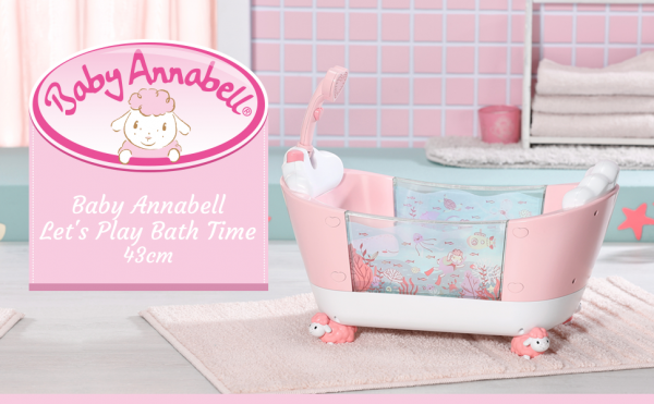 Baby Annabell Let s Play Bath Time Totally Toys Ireland