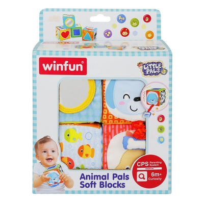 Winfun Animal Pals Soft Blocks
