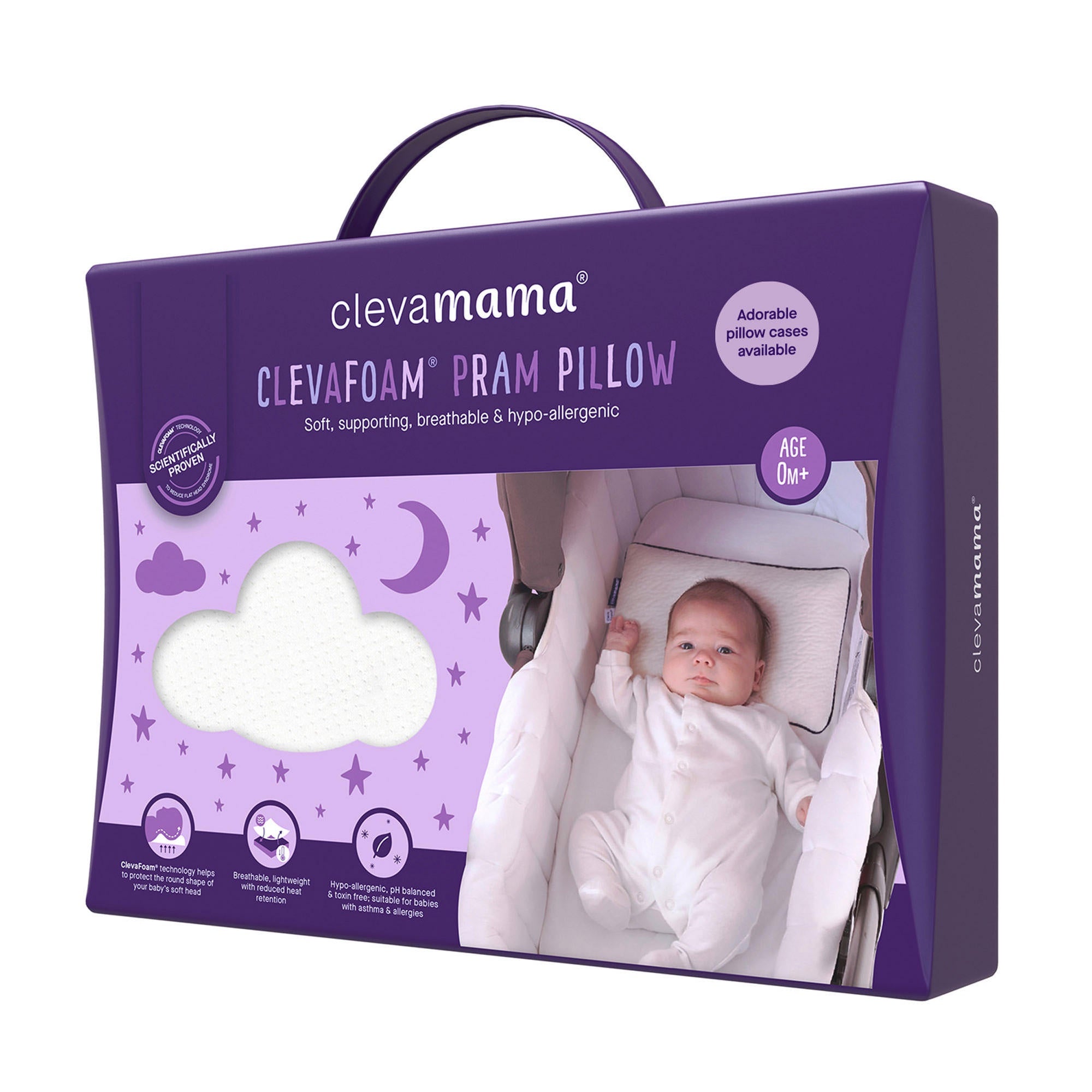 Clevamama ClevaFoam Pram Pillow