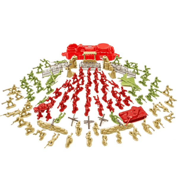 The Corps! 104 Piece Army Soldier Playset