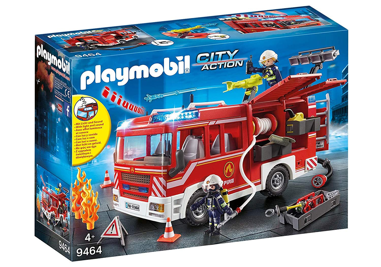 Playmobil City Action 9464 Fire Engine