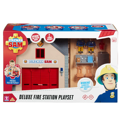 Fireman Sam Deluxe Fire Station Playset