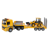 Bruder MB Actros Low Load Truck With CAT Wheel Loader
