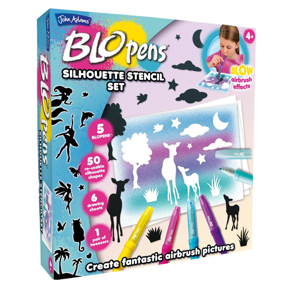 Blo Pens Silhouette Stencil Set