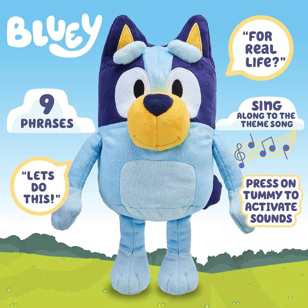 Bluey Talking Bluey Plush Soft Toy