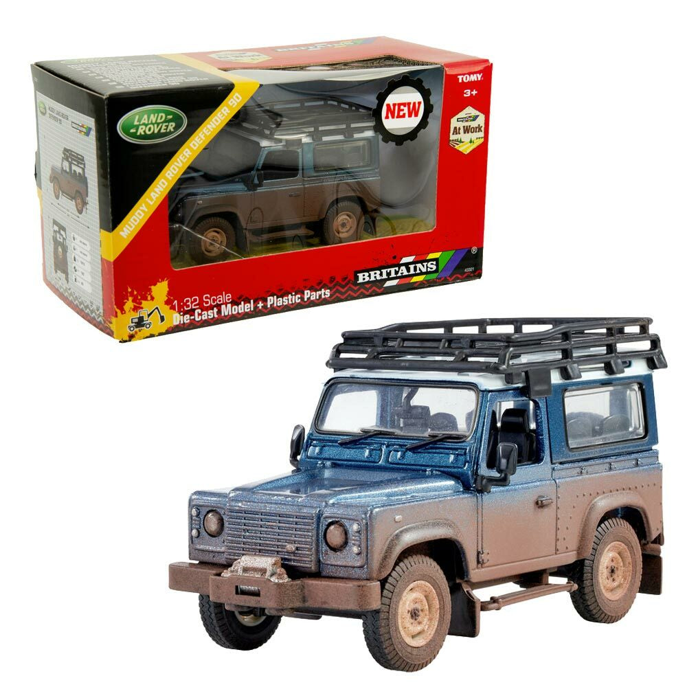 Britains 43321 Muddy Land Rover Defender 1:32