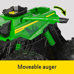 John Deere Monster Treads Combine Harvestor