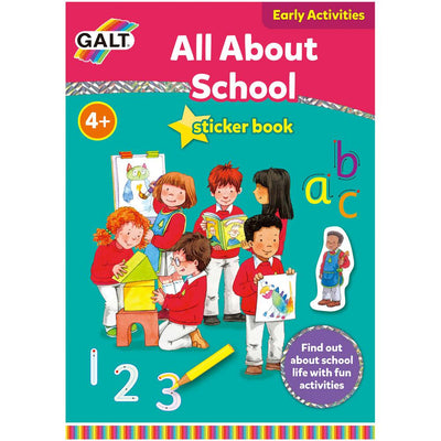 Galt All About School Sticker Book