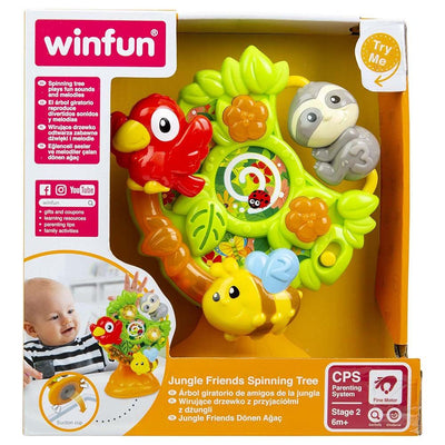 Winfun Jungle Friends Spinning Tree High Chair Toy