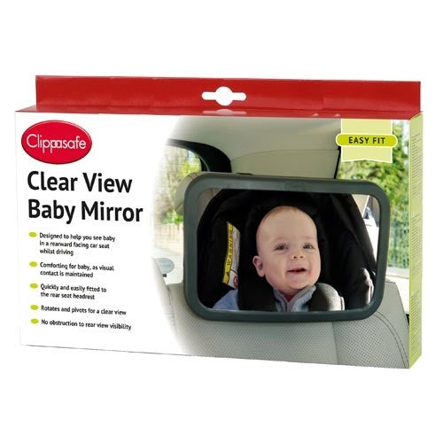 Clippasafe Clear View Baby Mirror