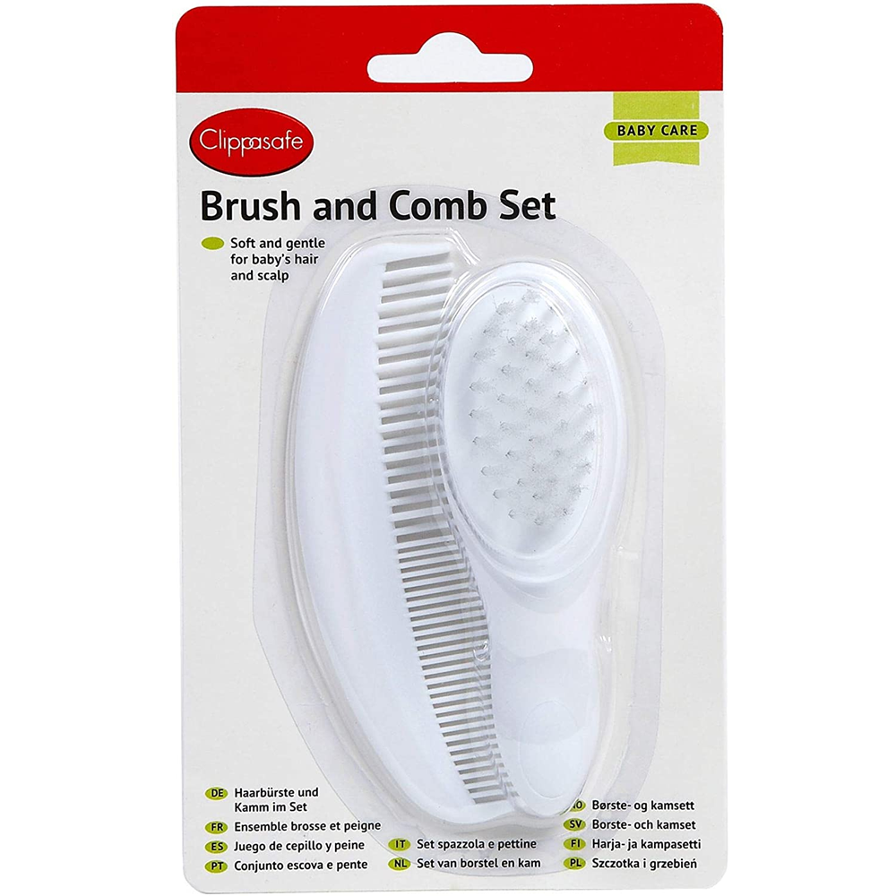 Clippasafe Brush And Comb Set 331