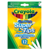 Crayola Super Tips Colouring Markers 12pk