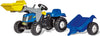Rolly New Holland T7040 Tractor With Front Loader And Trailer