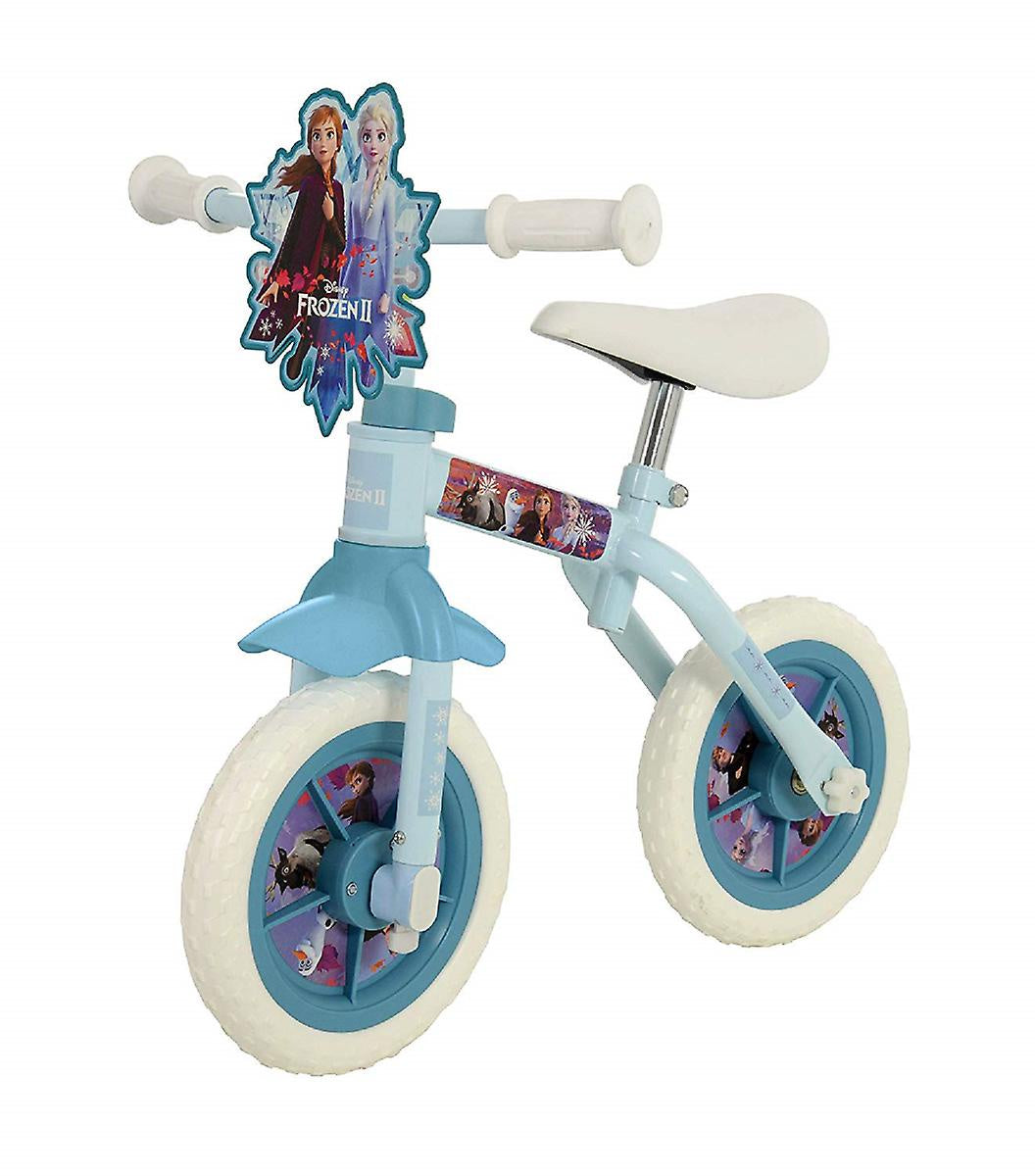 Disney Frozen 10" 2 in 1 Training Bike