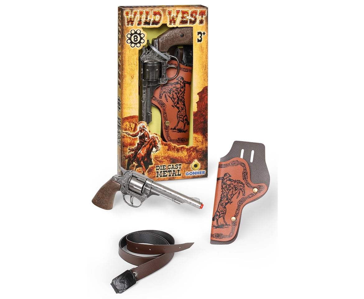 Gonher Wild West 8 Shot Single Gun/Holster
