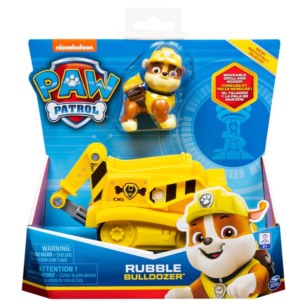 Paw patrol rubble ride hot sale on