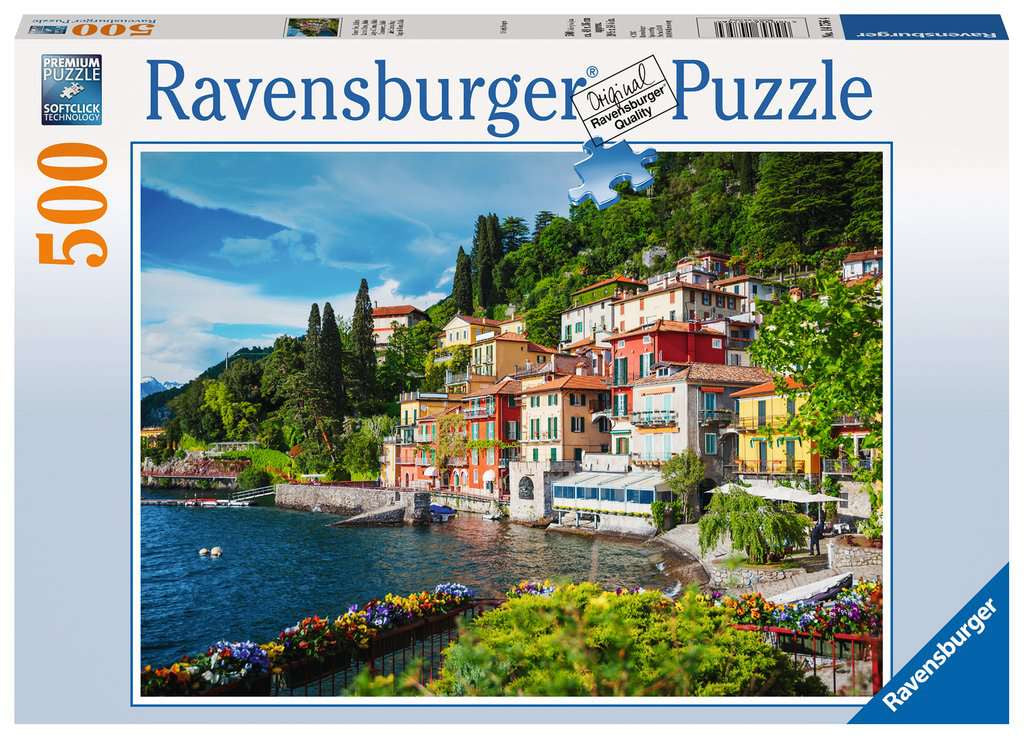 Ravensburger Lake Como 500pc Jigsaw Puzzle