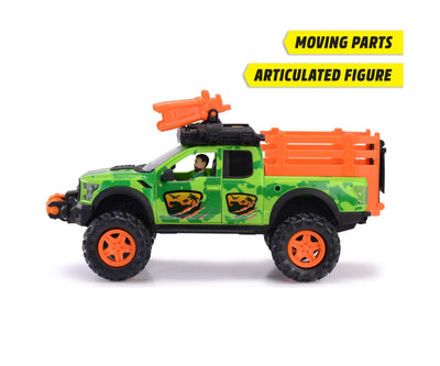 Dino Hunter Vehicle With Dinosaurs And Accessories
