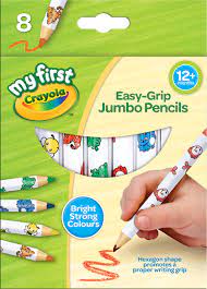 Crayola My First Easy Grip Jumbo Colouring Pencils